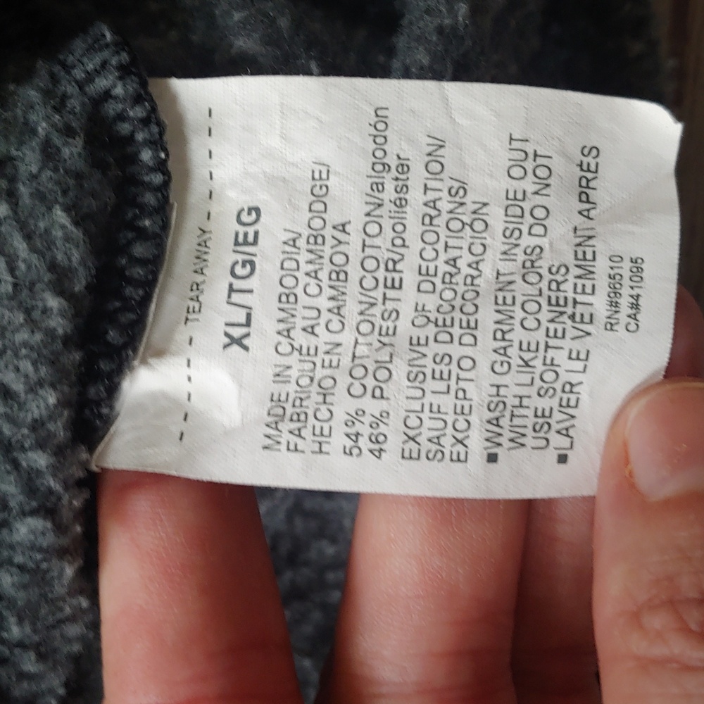 Under Armour Charcoal Cropped Hoodie - Picture 5 of 7